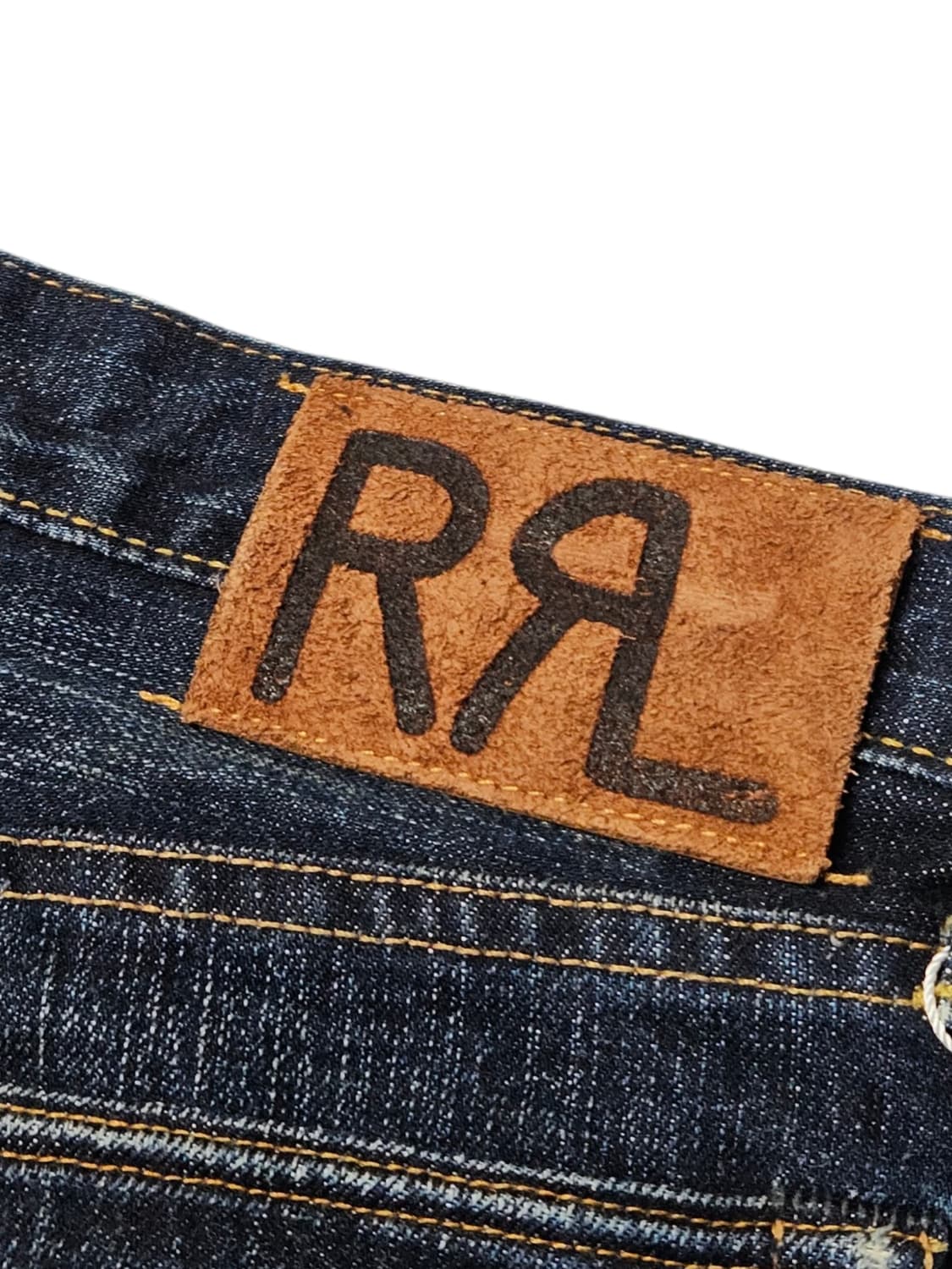 RRL 슬림핏 재팬 셀비지 미제 청바지 데님 29x30 상품이미지5