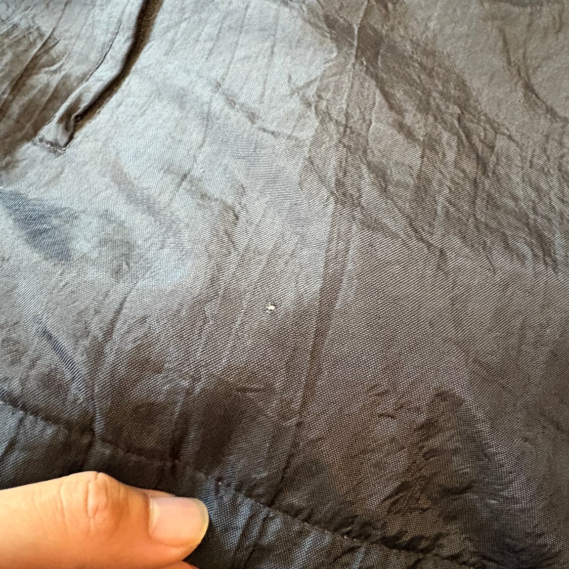 챔피온 정품 블랙 나일론 웜업 상품이미지8