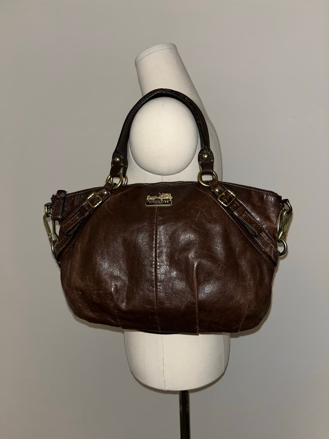 📦 2000Y2K Coach Brown Bag 상품이미지5