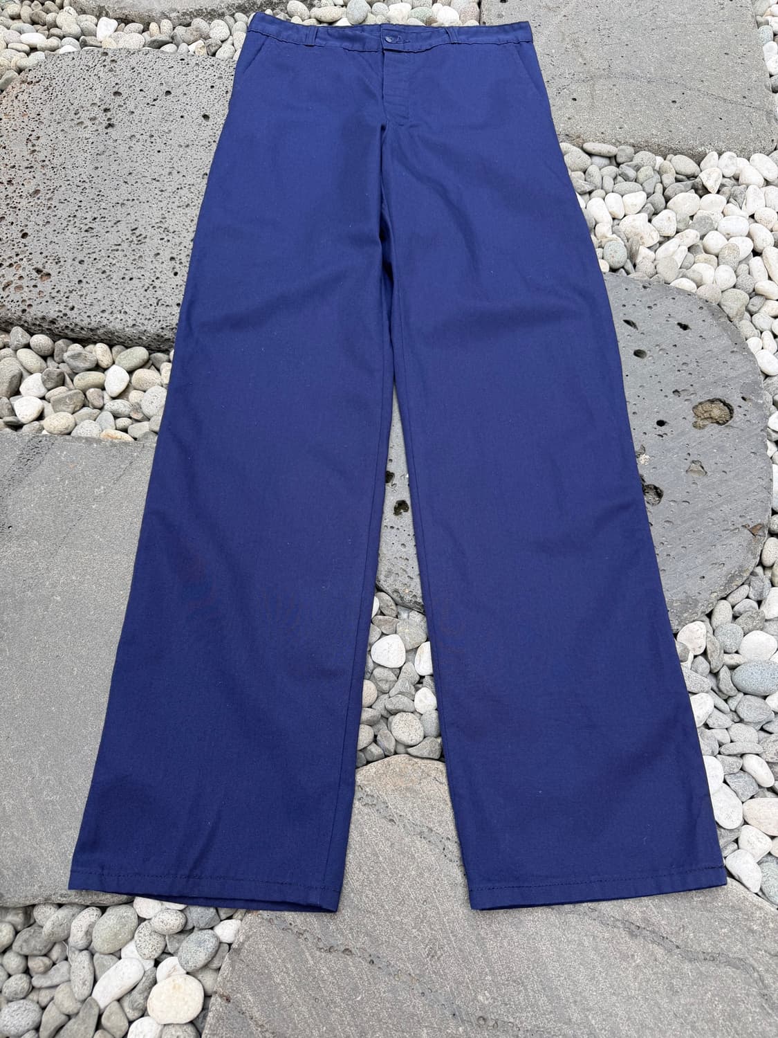 1990s ERGOS FRENCH NAVY BLUE 프렌치워크팬츠 상품이미지4