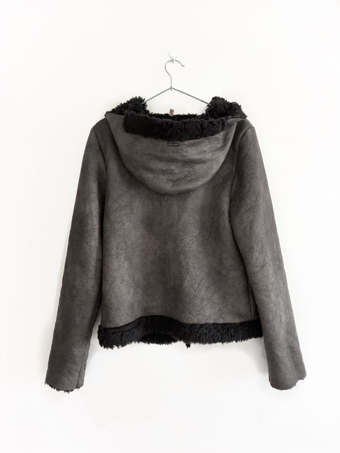 Cop copine 버클 후드 무스탕 상품이미지3