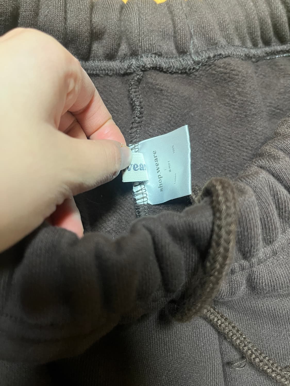 캐릭터 면 조거 바지 상품이미지3