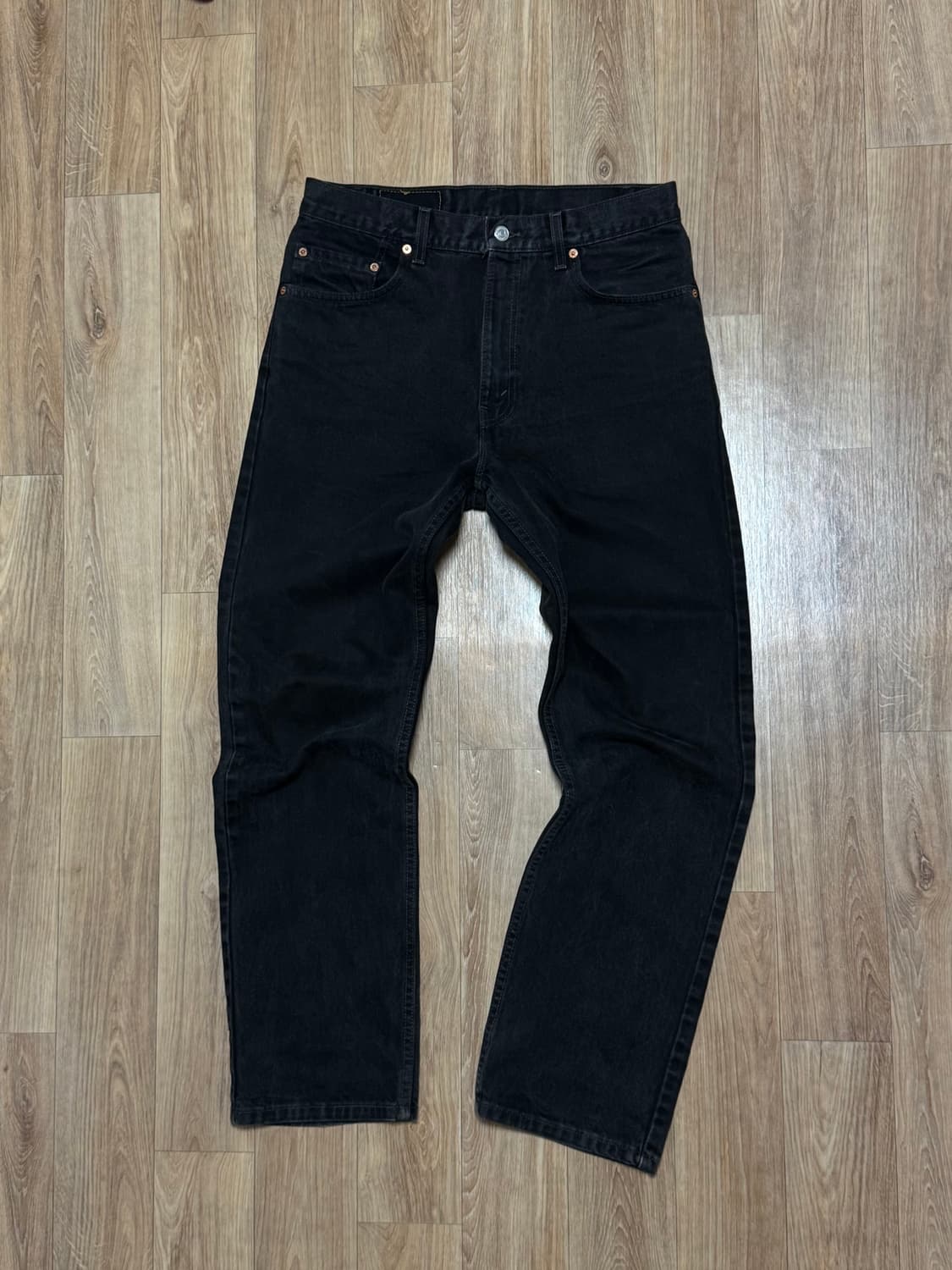 빈티지 리바이스 70589흑청 데님 자켓 + 505 상품이미지6