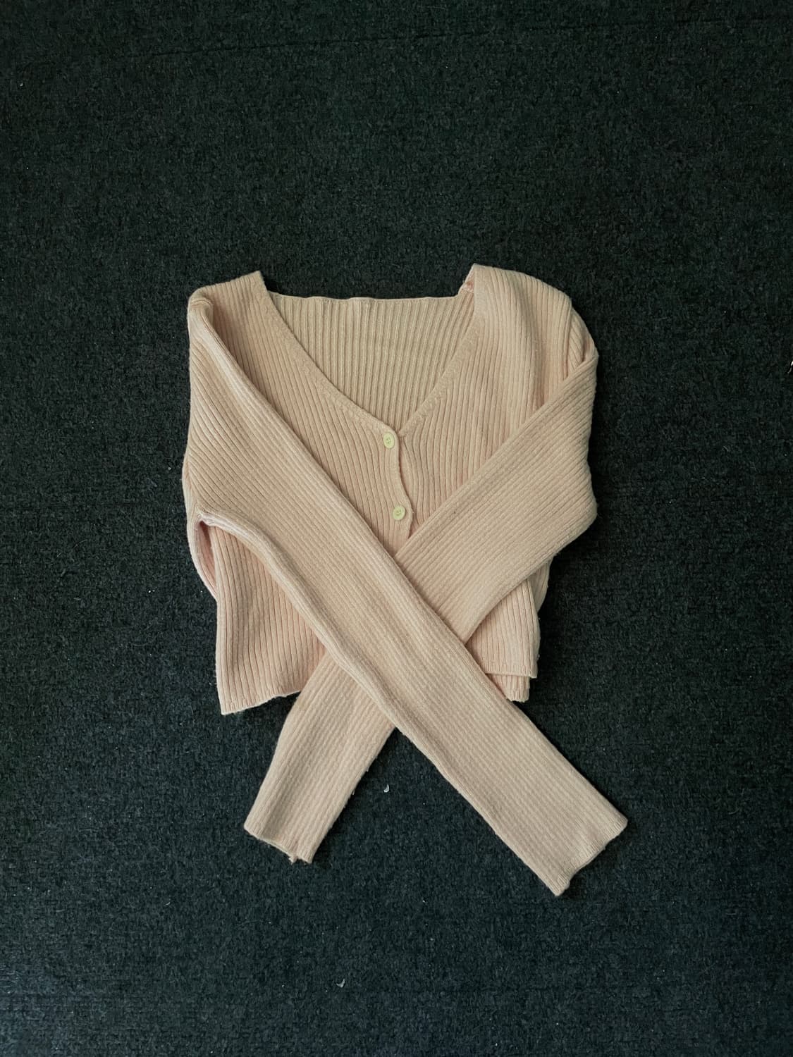 핑크 크롭 가디건 상품이미지2