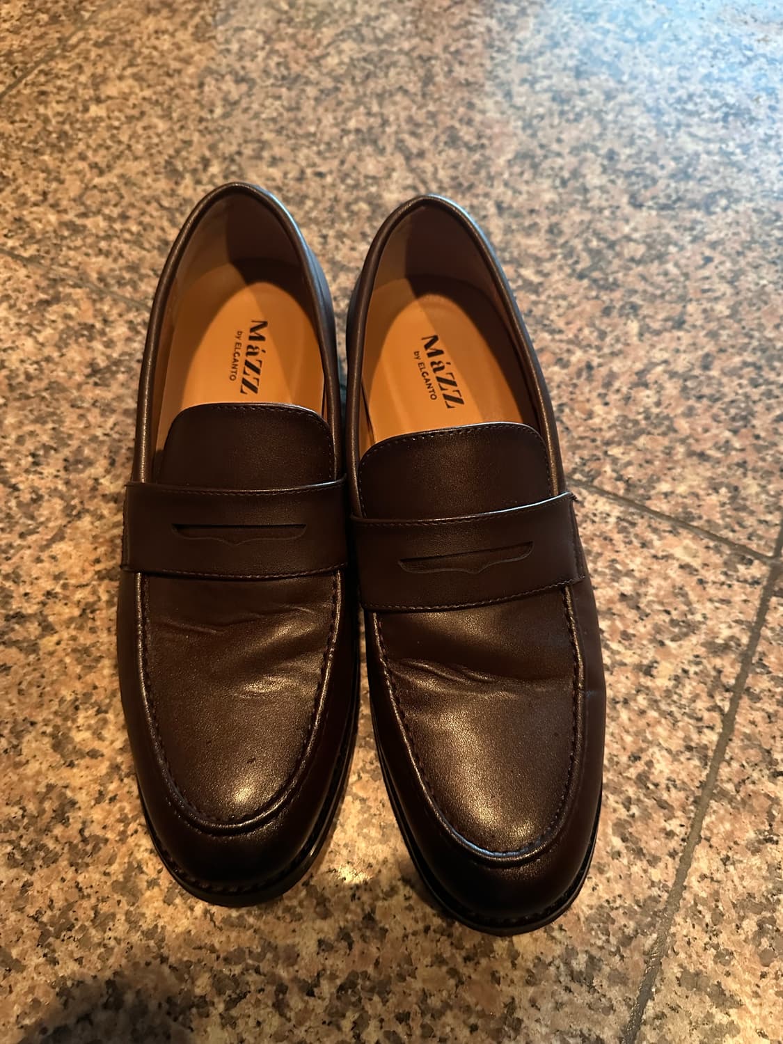 엘칸토 255) 마쯔 남성 페니 로퍼 - 다크 브라운 상품이미지4