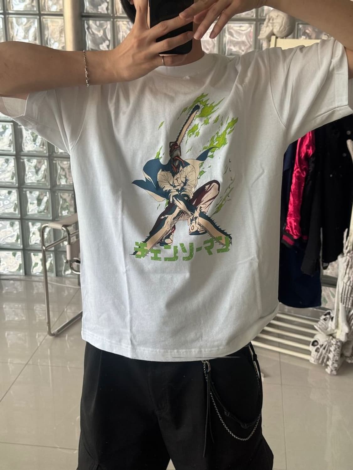 CHAINSAW MAN PRINT TEE 체인소맨 프린트 티셔츠 상품이미지4