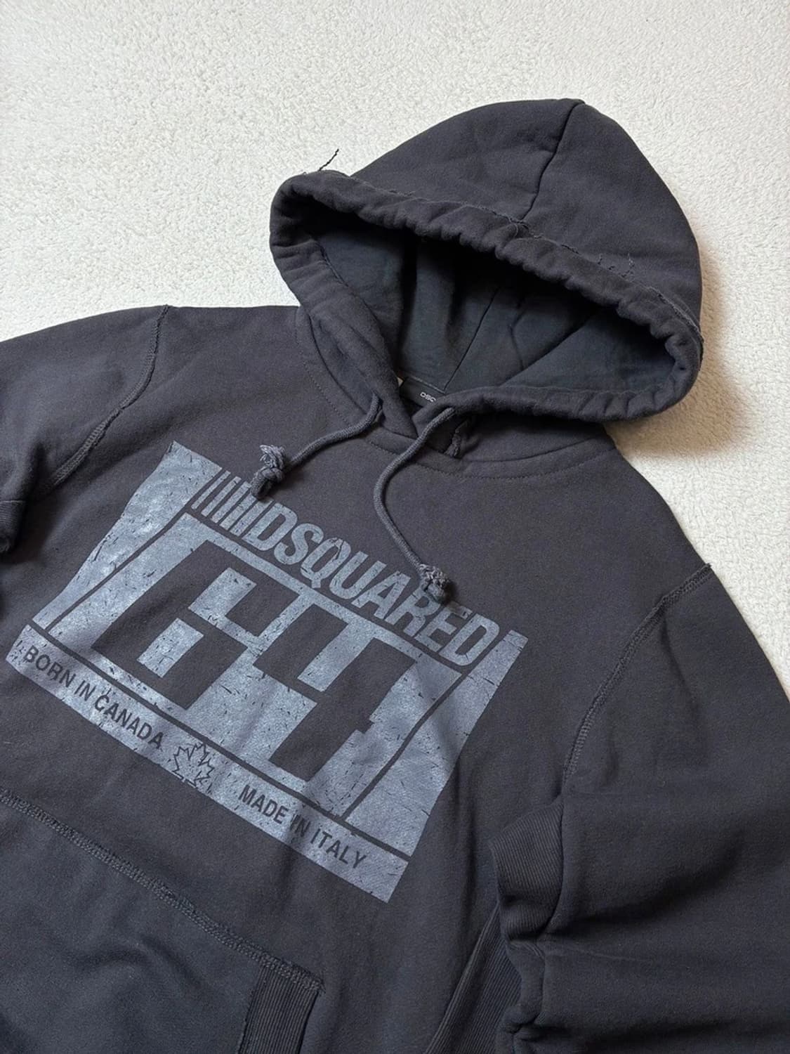 디스퀘어드2 00's 프린팅 헤비코튼 후드티 PN7606 상품이미지2