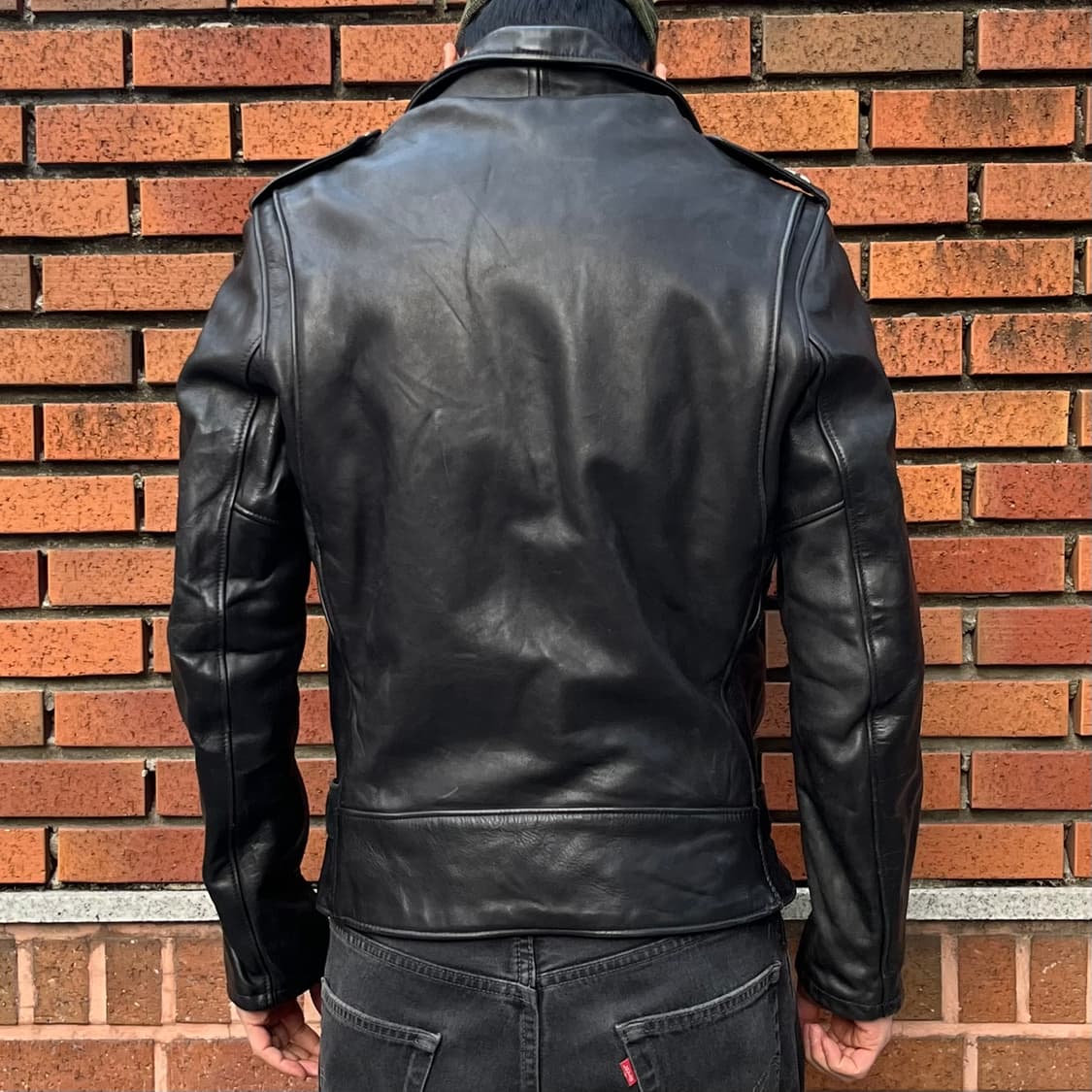 Schott 퍼펙토 더블 라이더 자켓 (100) 상품이미지9