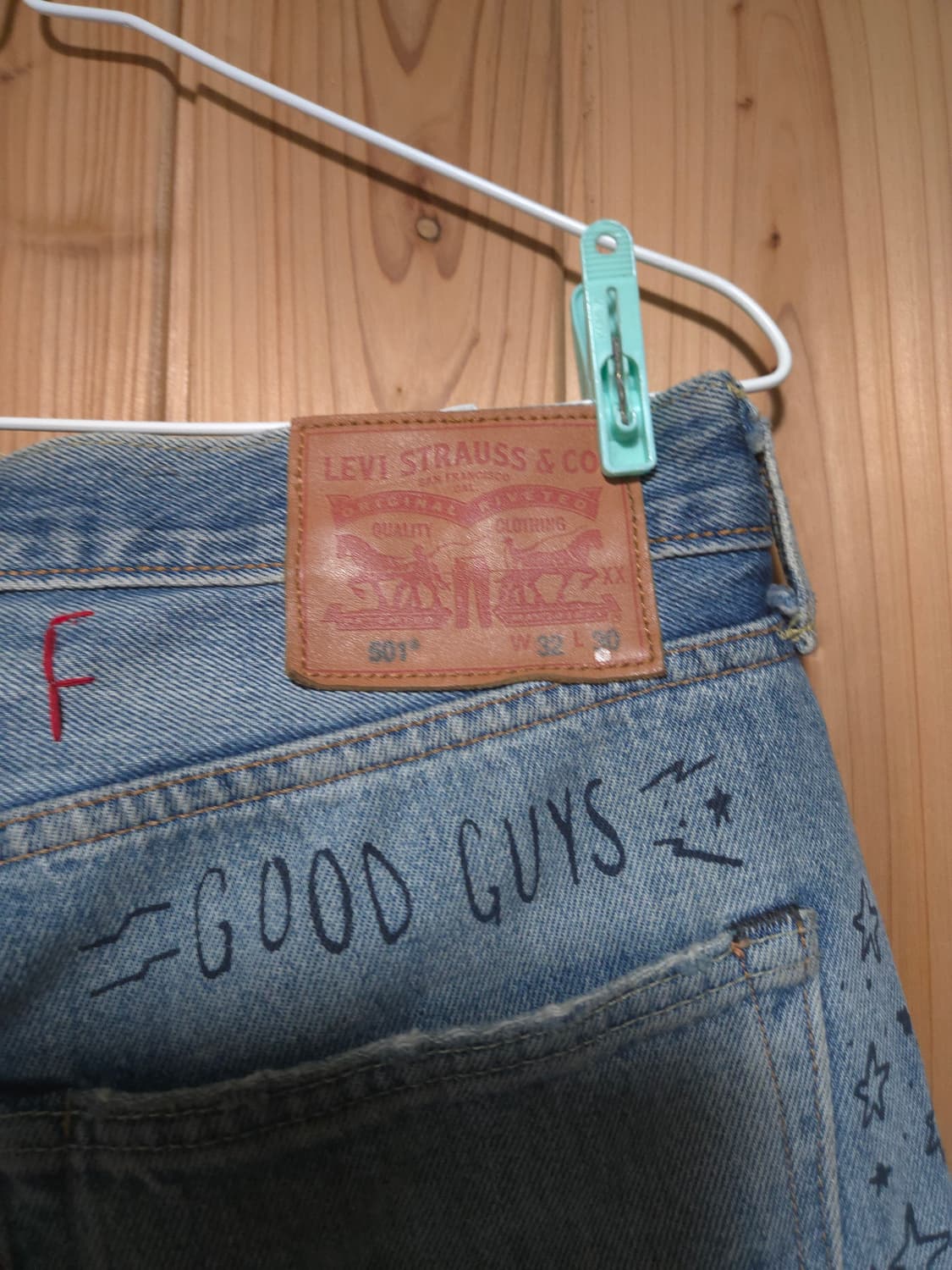 리바이스 <501 데이> 캡슐 컬렉션 한정판 32x30 유일매물 상품이미지3