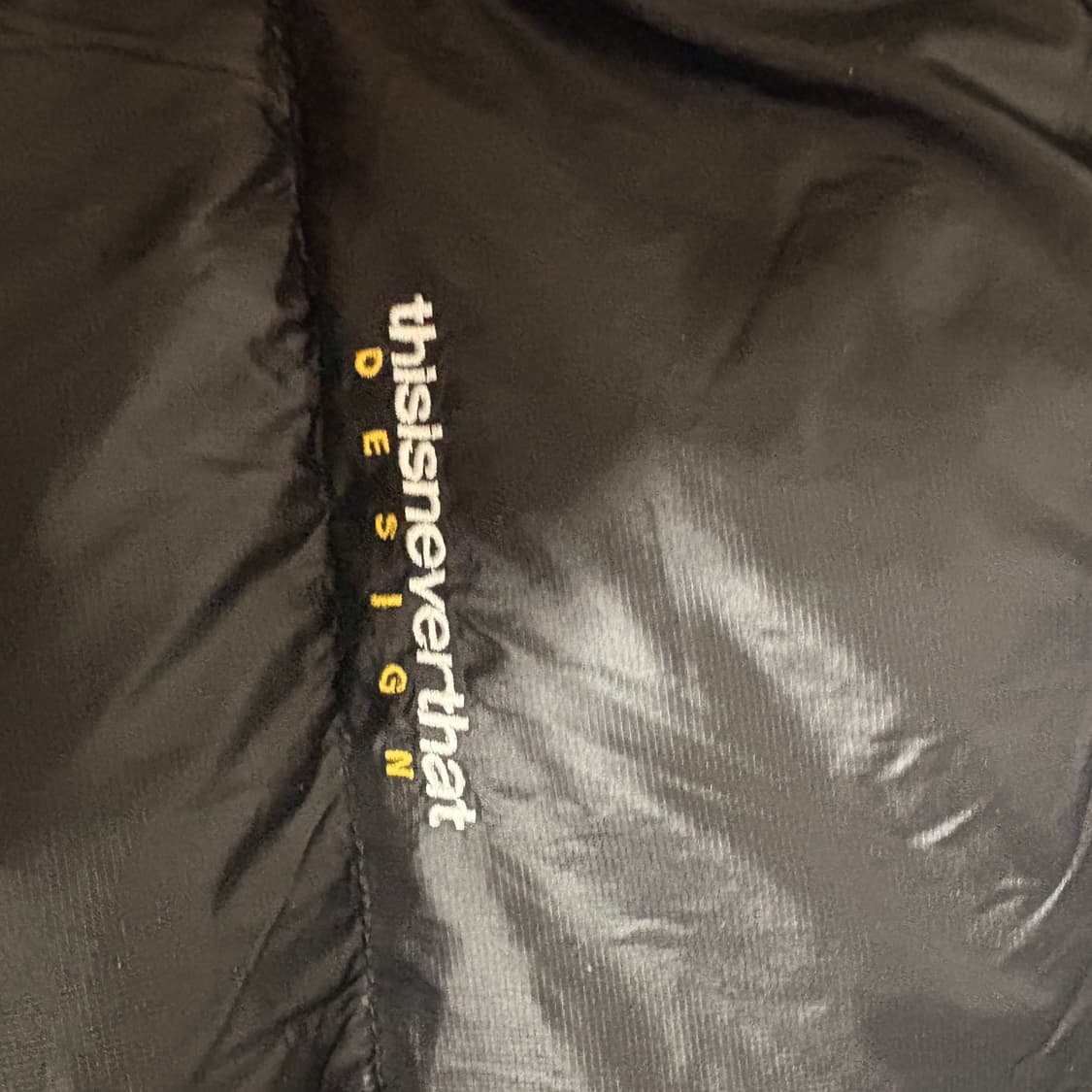 디스이즈네버댓 dns 다운 패딩 L 상품이미지4