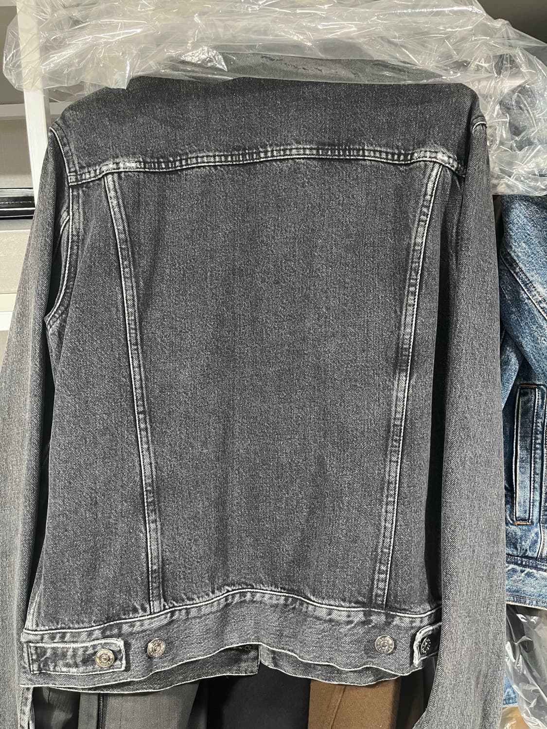 아크네 스튜디오 블랙 데님 자켓 46 상품이미지6