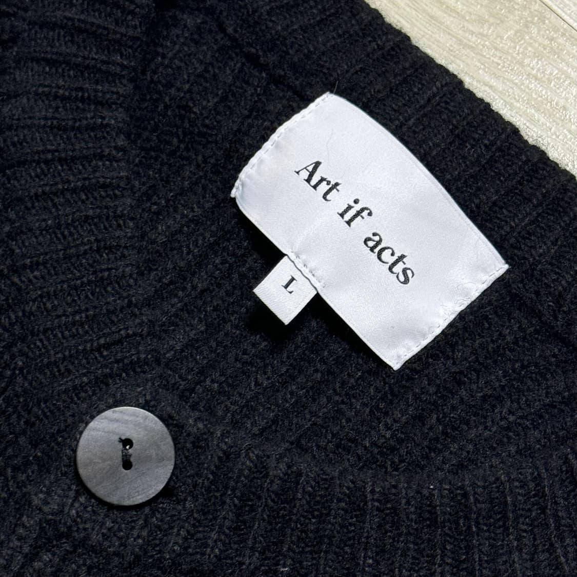 아트이프액츠 캐시미어 가디건 상품이미지2