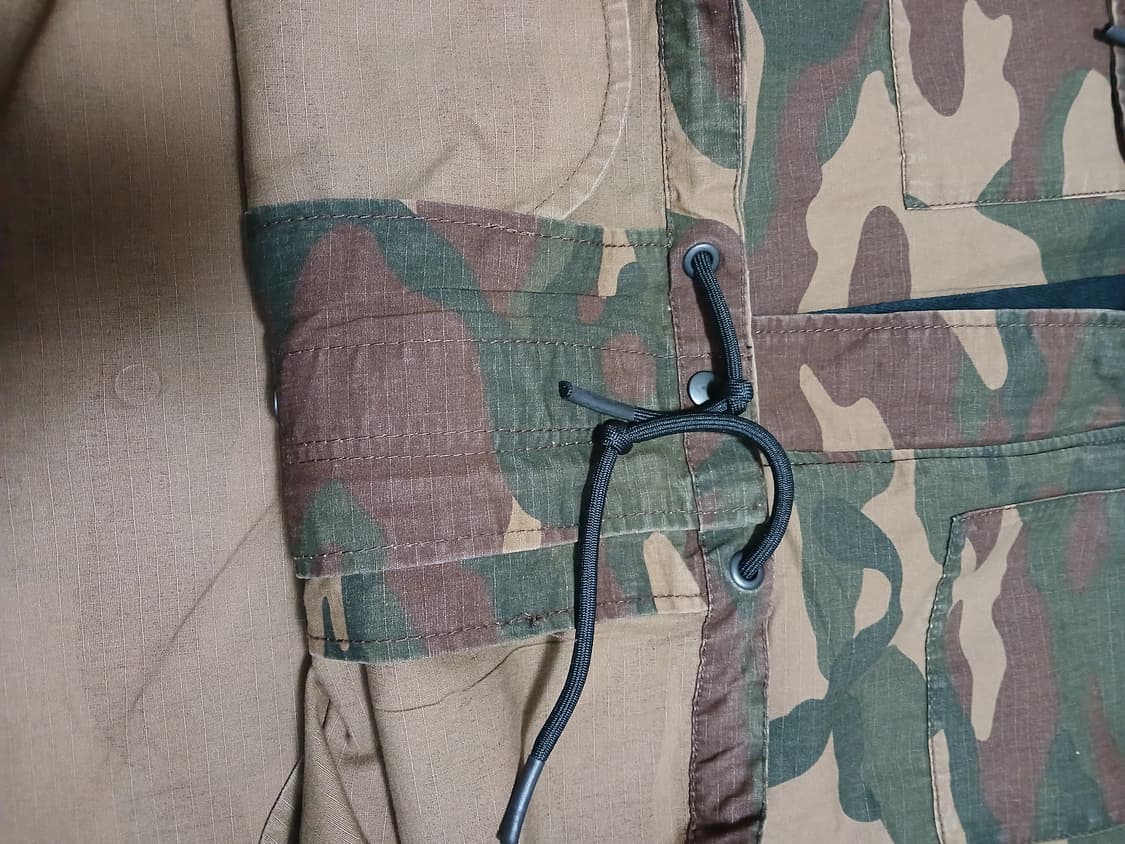 자라맨 밀리터리 카모 야상 후드 자켓 상품이미지4