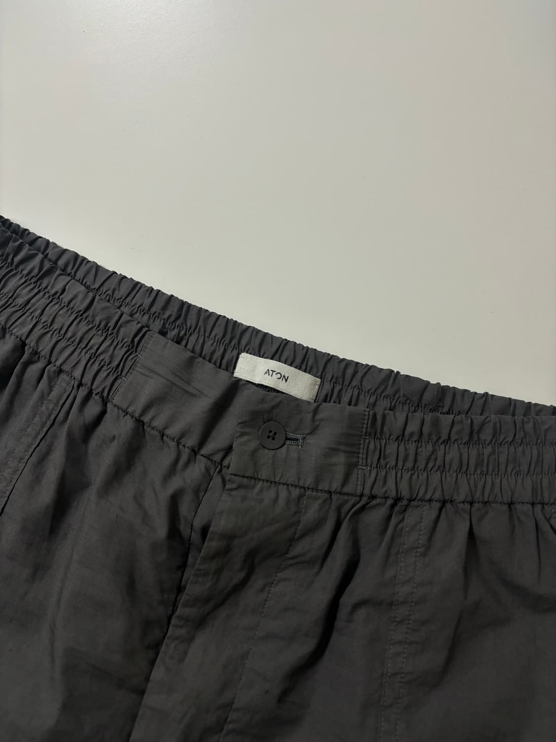 Aton COTTON LAWN WIDE EASY PANTS 상품이미지5