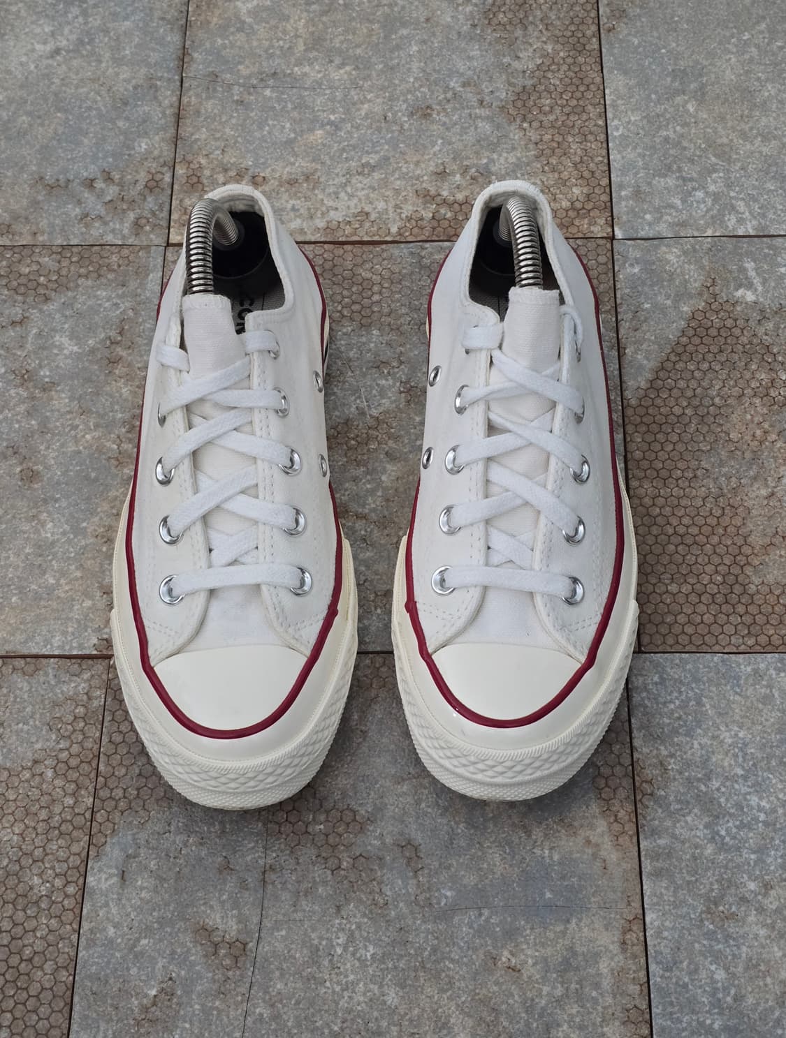 (225)컨버스 척 70 빈티지 캔버스 화이트 로우 상품이미지2