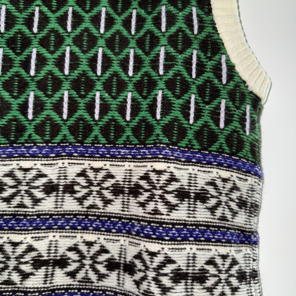 코스 자카드 니트 조끼 베스트 상품이미지3