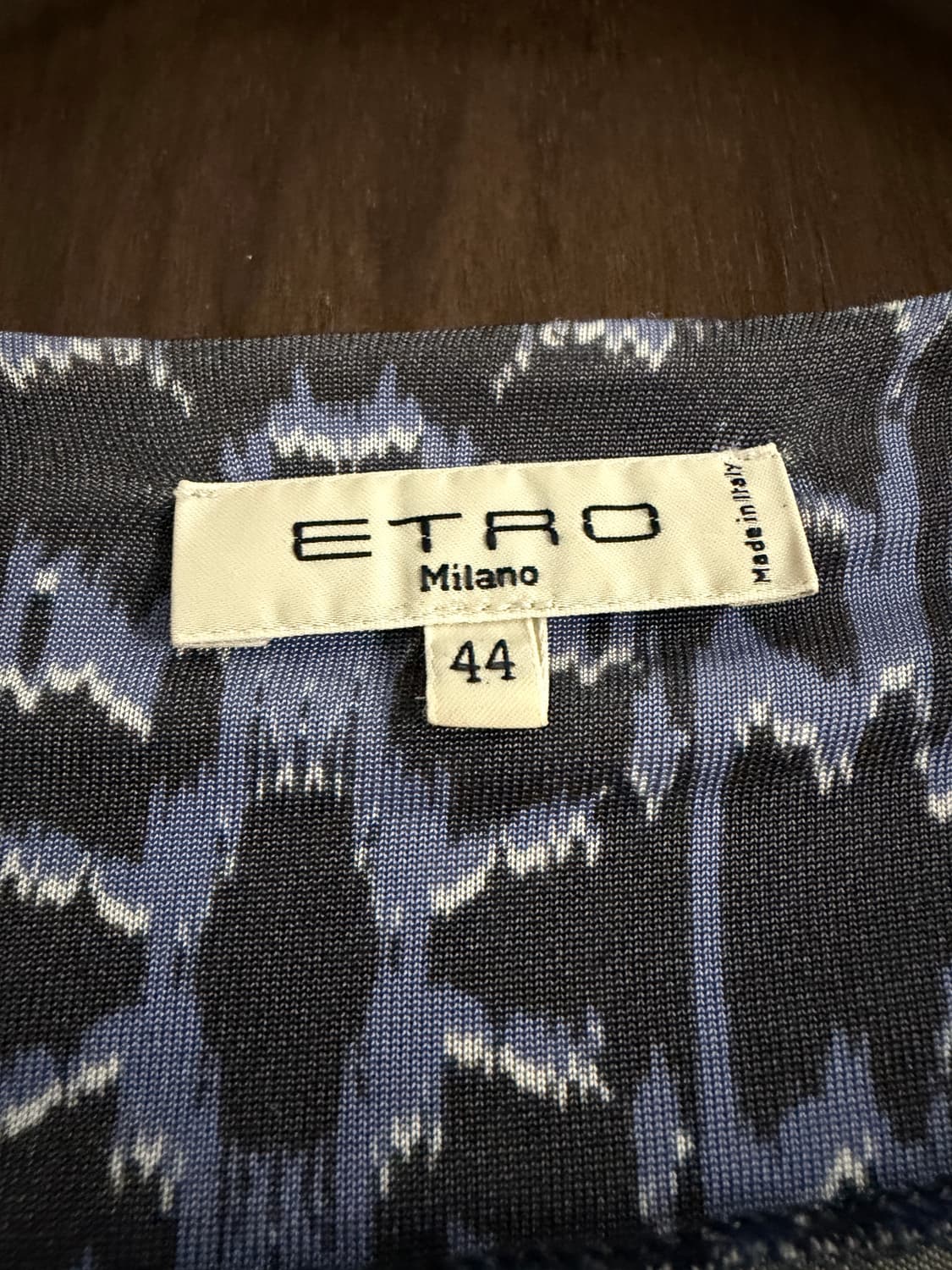 Etro 에트로 애니멀패턴 랩 셔링 블라우스 상품이미지4