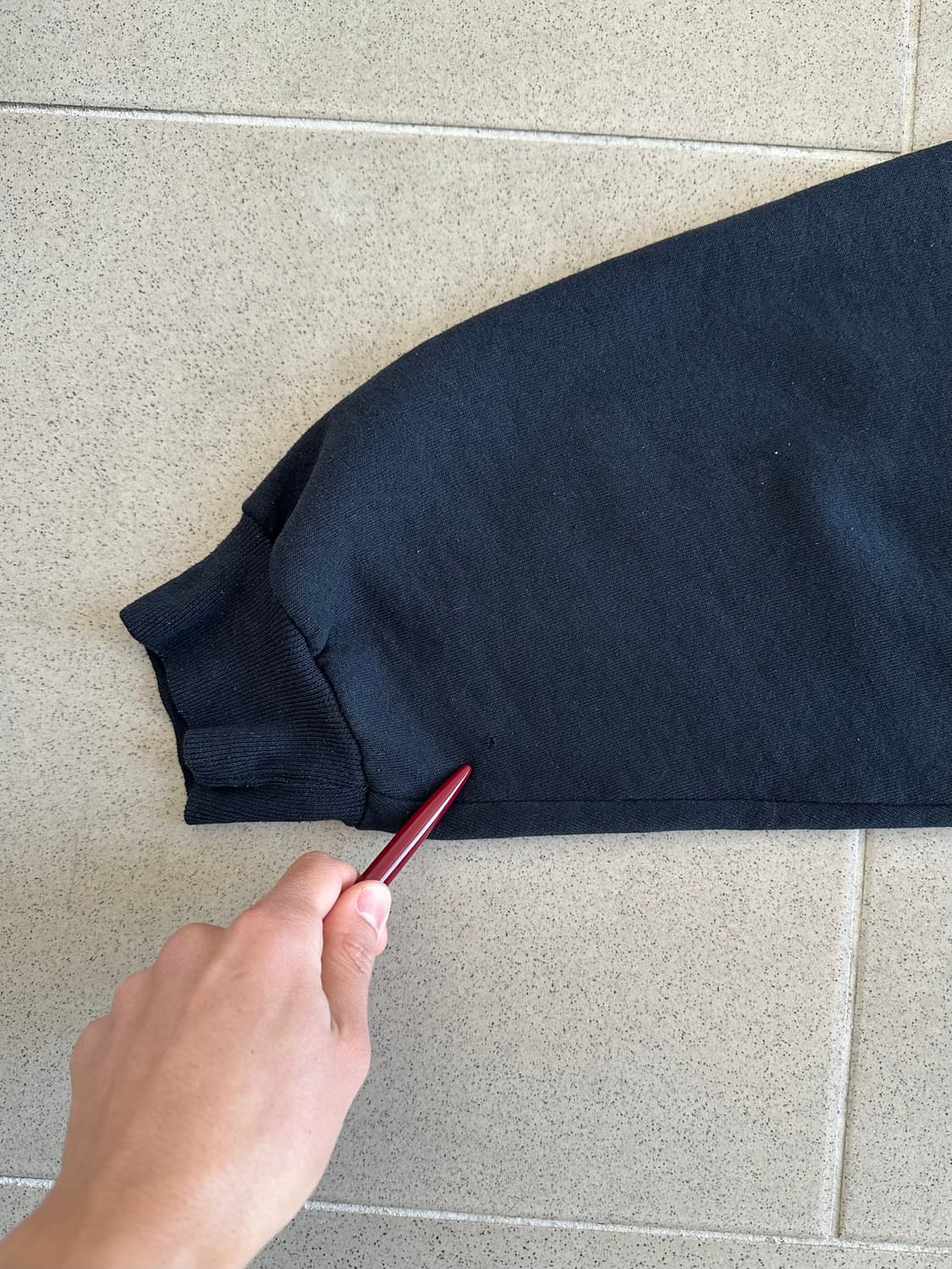 00s 빈티지 러셀 후드집업 블랙 XL 상품이미지9