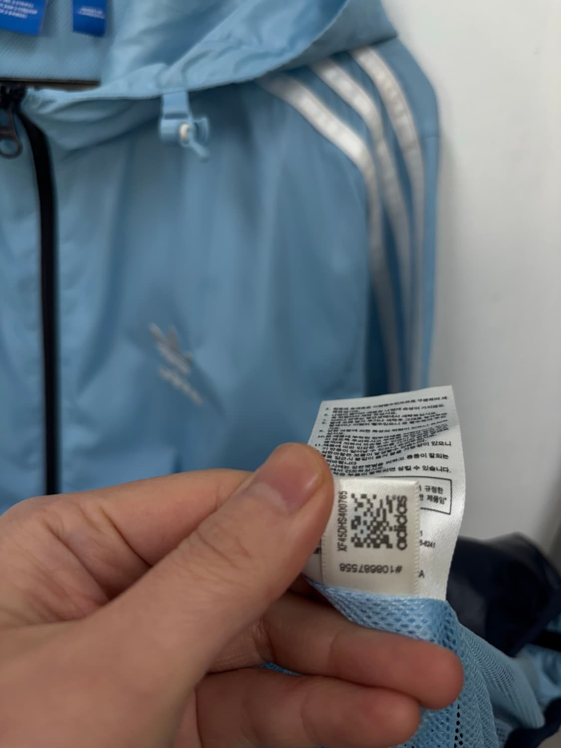 아디다스 불꽃 후드 바람막이  상품이미지6