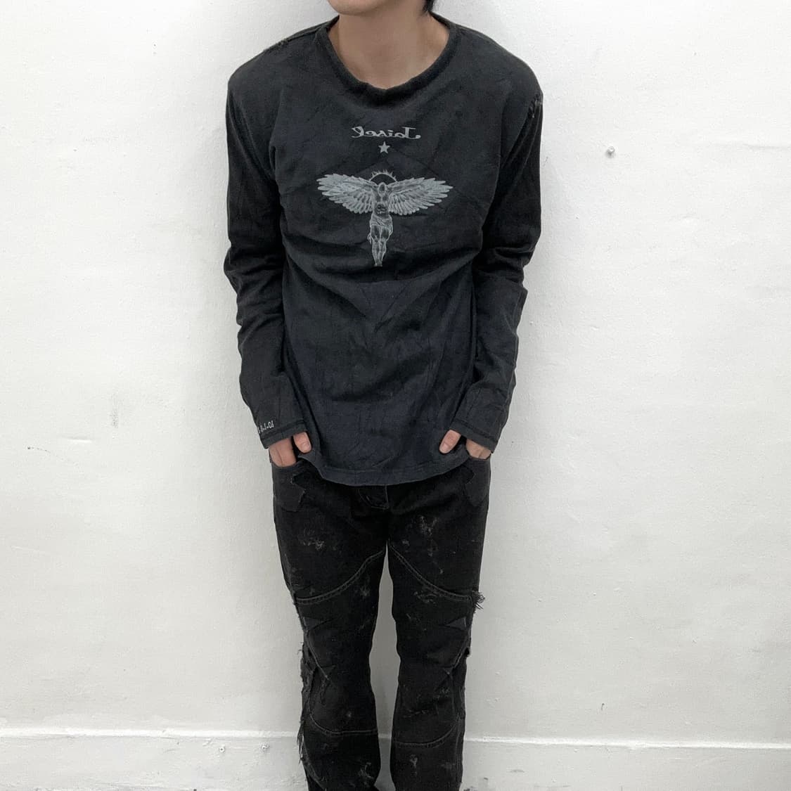 Jaisell damaged sweatshirt 상품이미지1