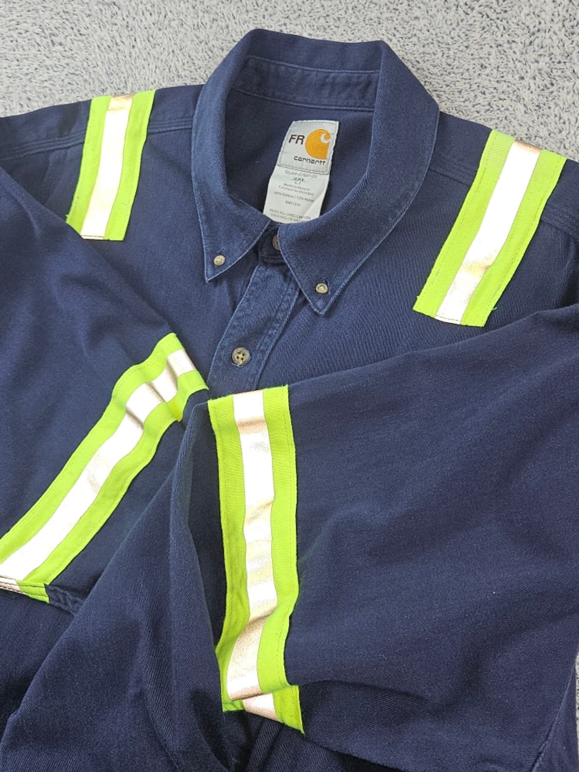 FR칼하트 파이로세이프 리플렉티브 테이프 셔츠 ( 2XL )/ 11286 상품이미지10