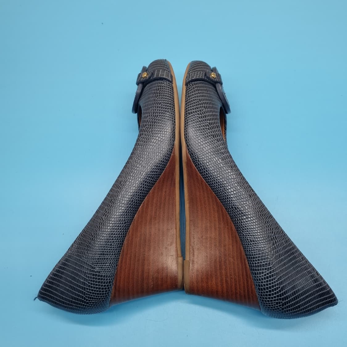 토리버치 토오픈 웨지힐8.5 250 굽7 상품이미지5