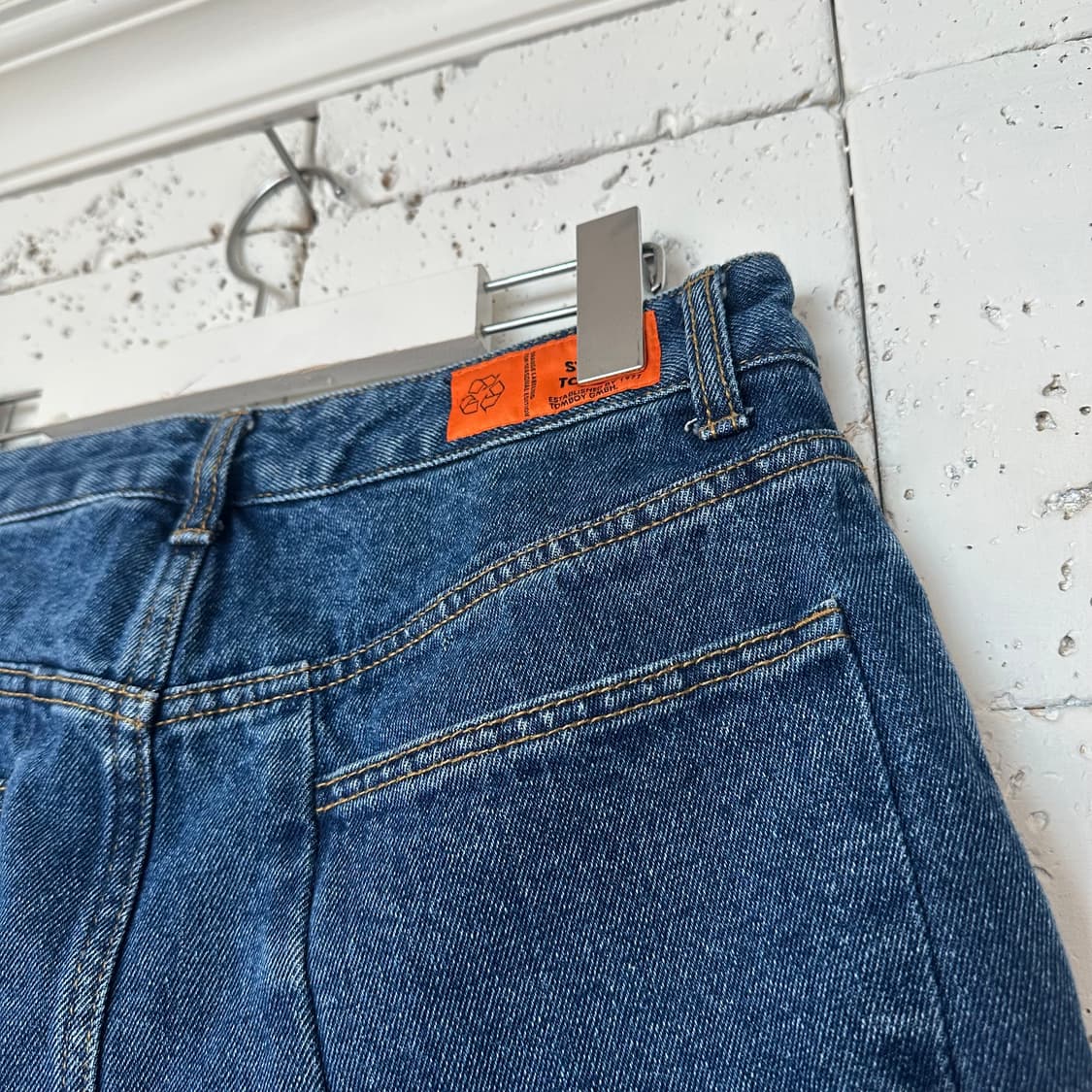 우먼67 스튜디오 톰보이 배기 데님 상품이미지4