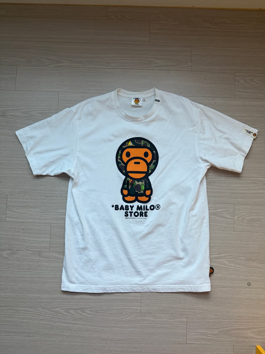 베이프 베이비 마일로 반팔 티셔츠 상품이미지2