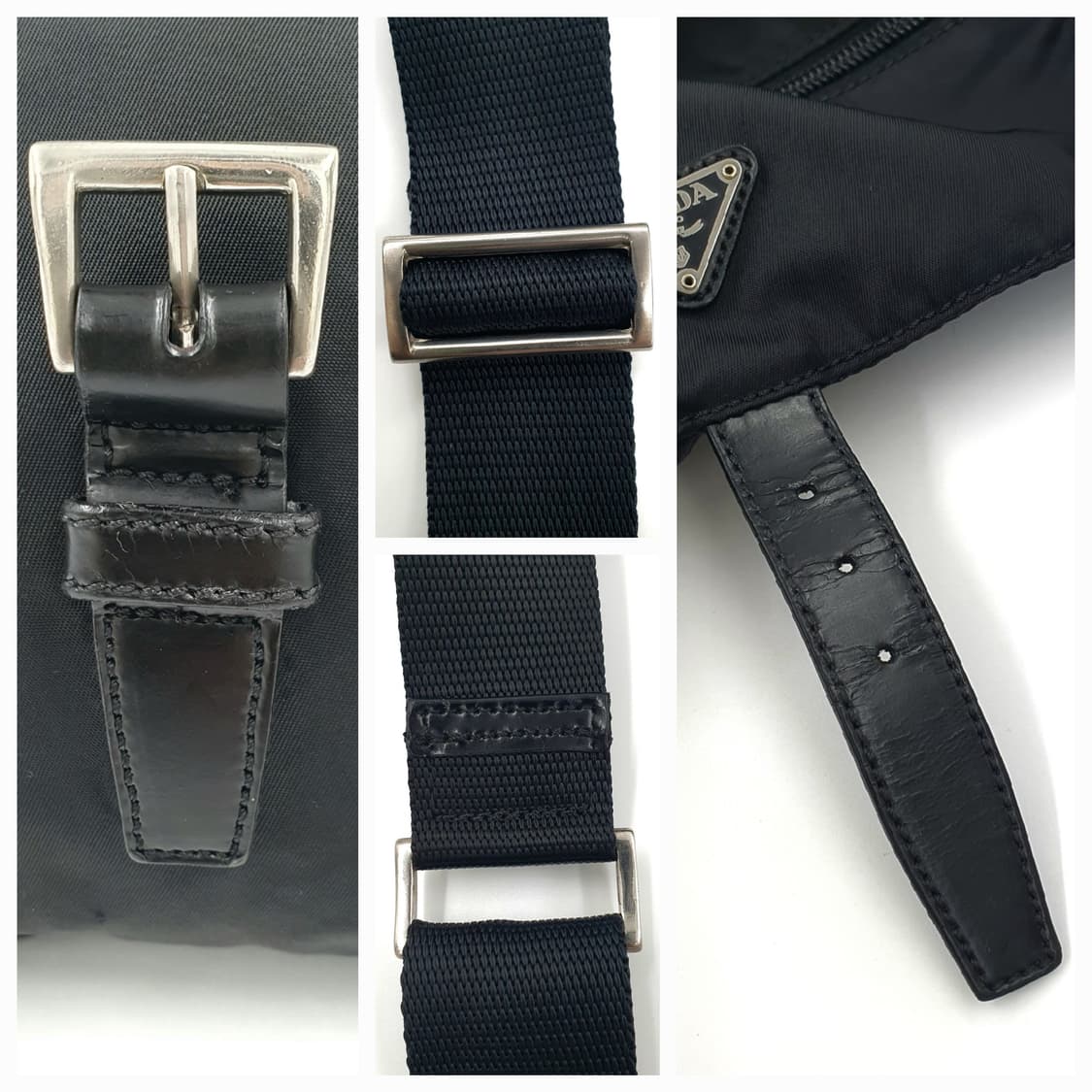 프라다 블랙 메신저백 크로스백 숄더백 B5469F 상품이미지7