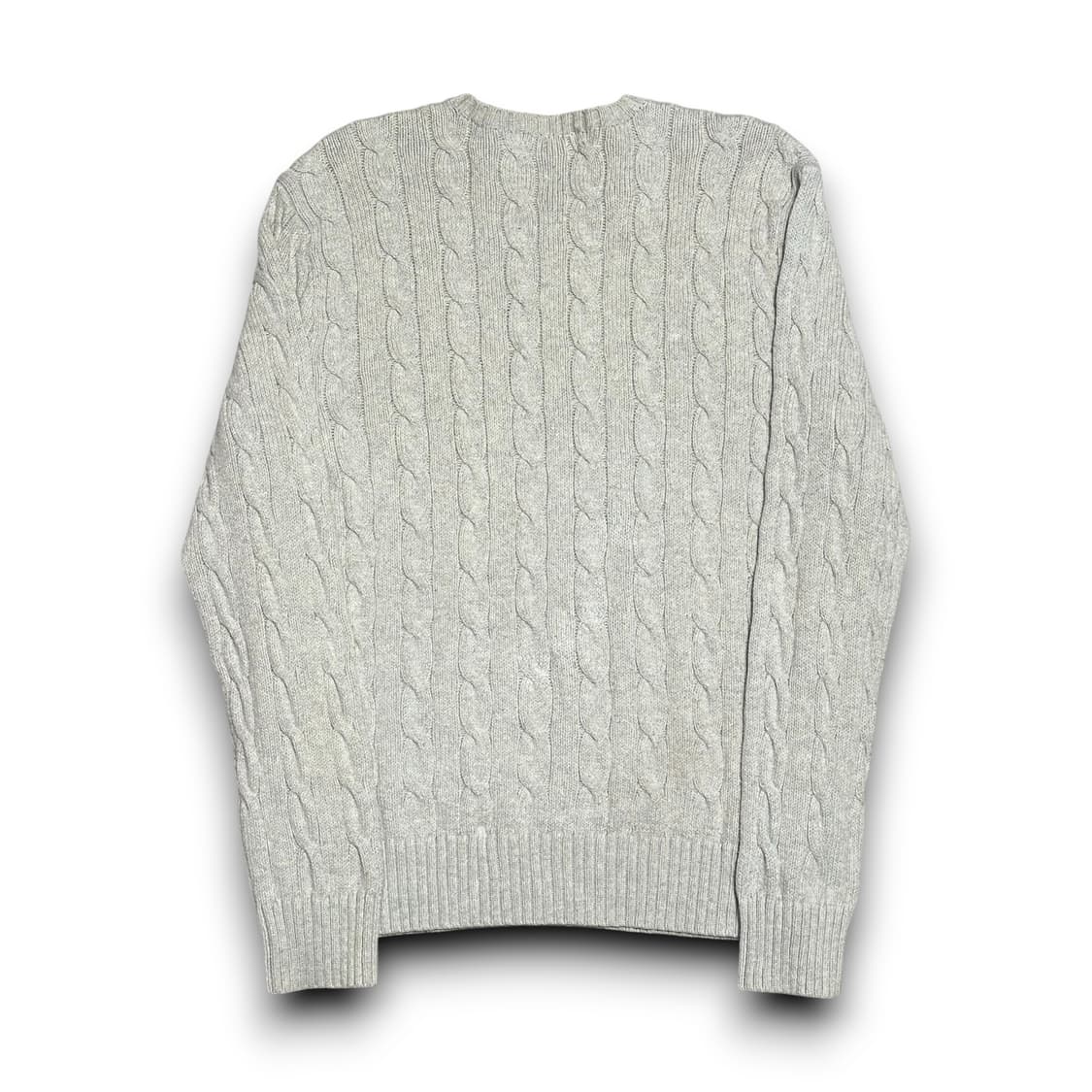 Polo Ralph Lauren 라이트그레이 케이블 니트 상품이미지2