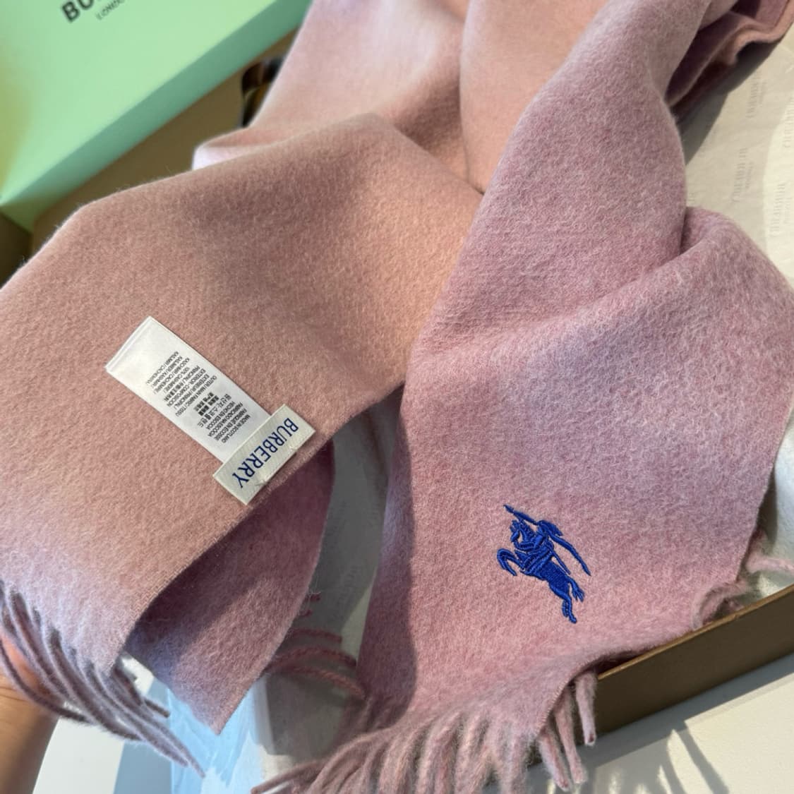 버버리 리버서블 스카프 100% 램스울
 상품이미지6