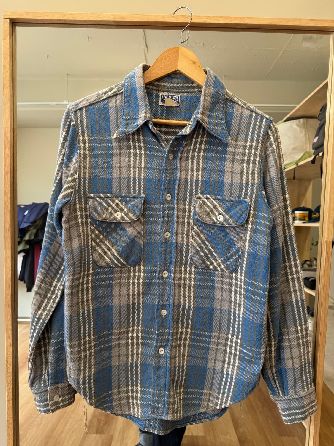 리얼맥코이 플란넬 셔츠 14 상품이미지1