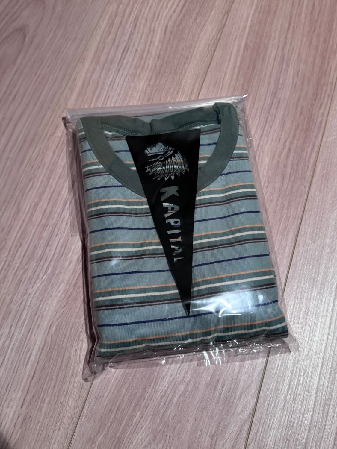 [XL] 캐피탈 멀티 스트라이프 보더 티셔츠 상품이미지2