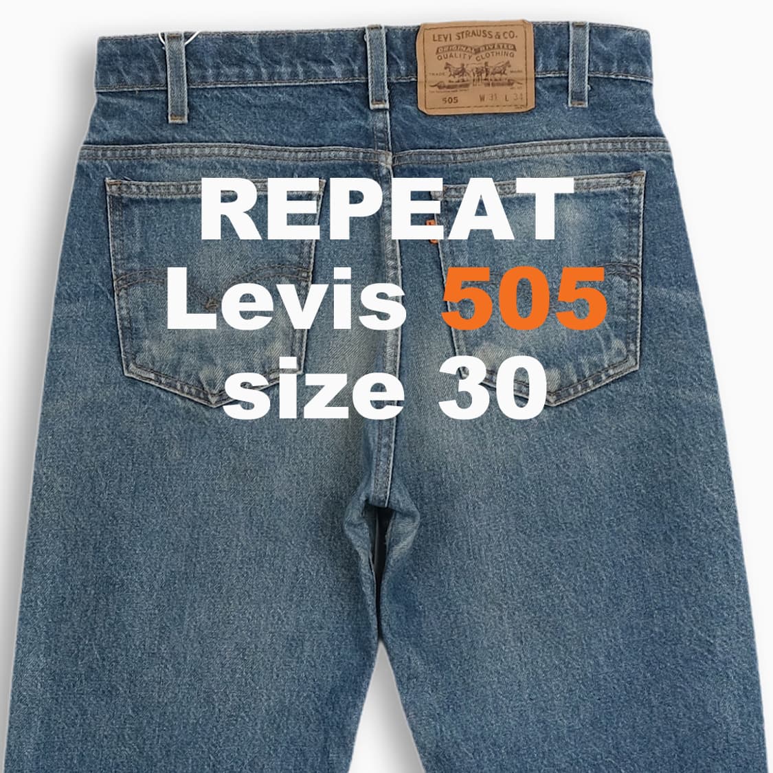 리바이스 505 오렌지탭 진청 90s 30사이즈 OR5053119 상품이미지1