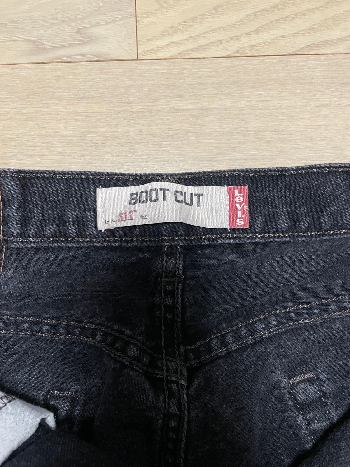 00s 빈티지 리바이스 517  블랙 팝니다 상품이미지3