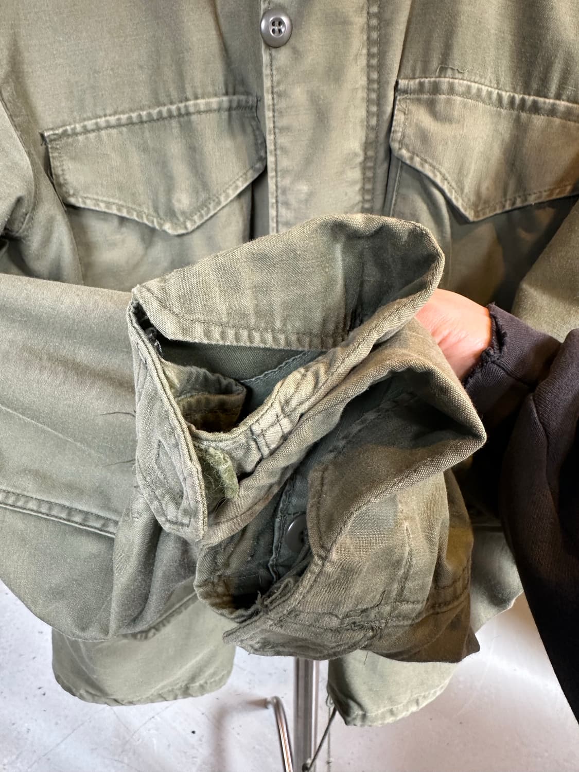 80s Us Amry 미군 M65 필드자켓 S-R 상품이미지5