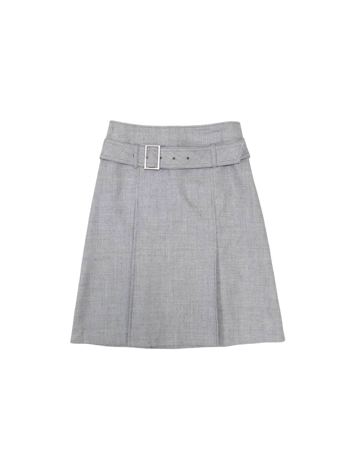 Untitled 언타이틀드 벨트 스커트 상품이미지1