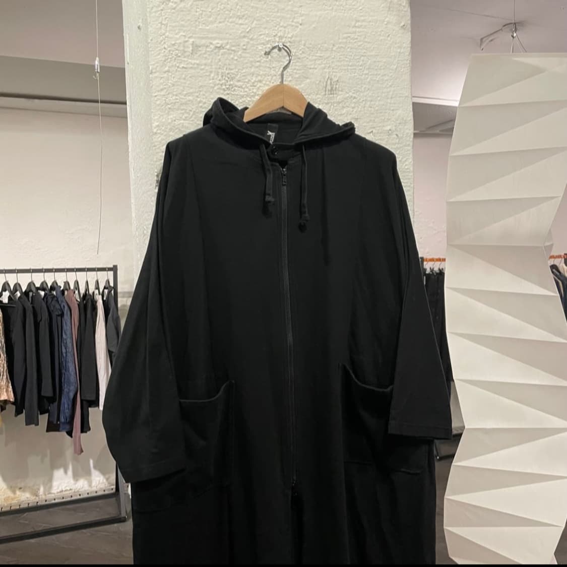 요지야마모토 오버사이즈 후디드 파카 상품이미지2