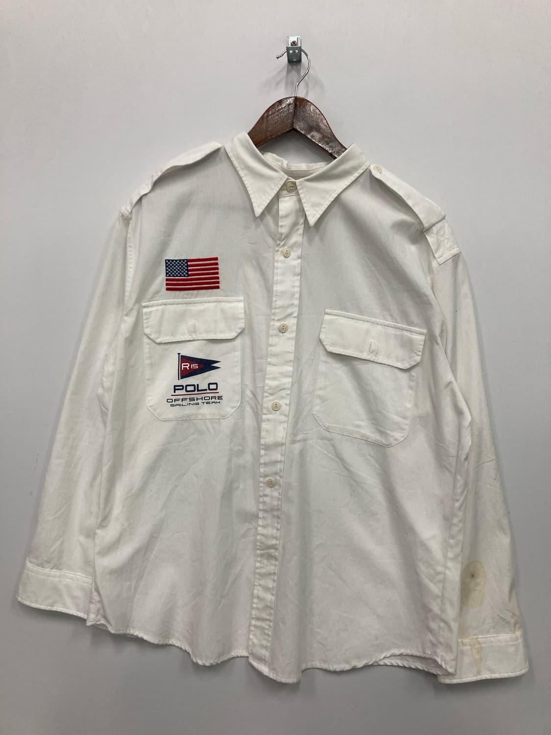 폴로 국기와펜 셔츠 상품이미지1