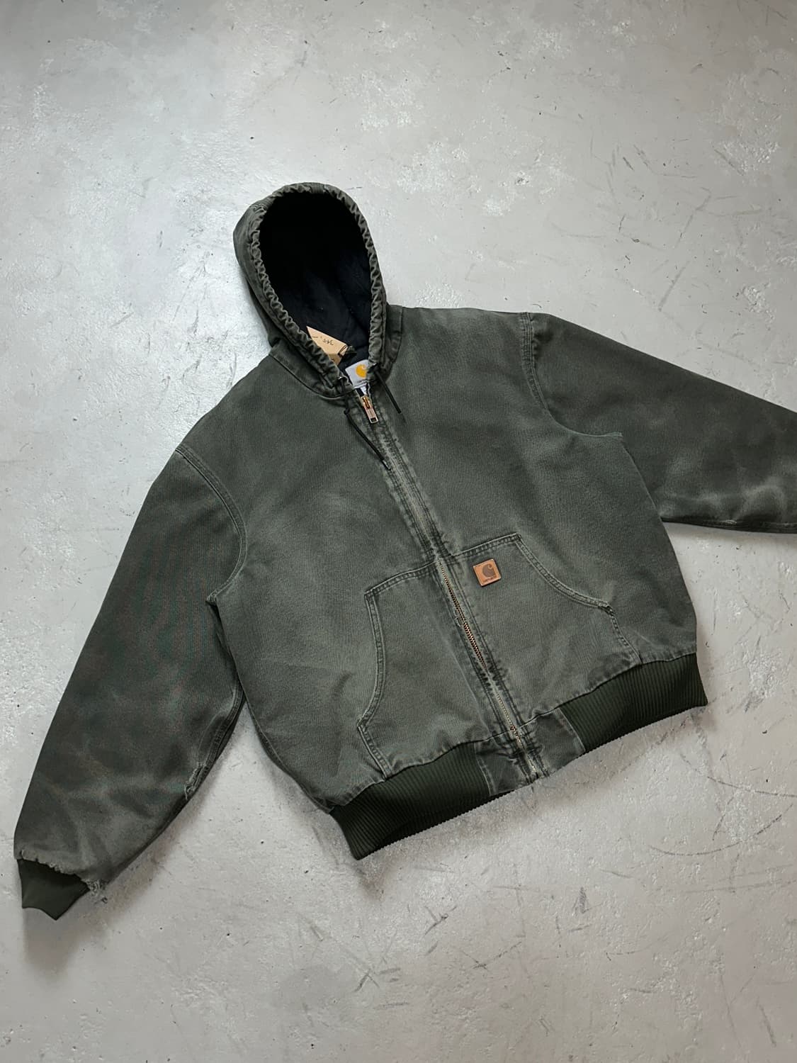 OG 칼하트 J130 액티브 자켓 칼하트 MOS 모스그린 상품이미지5