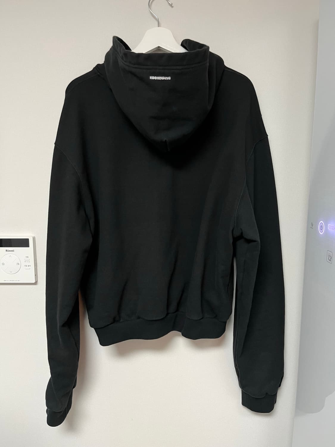 KOOMINSUNG 구민성 크롭 후드집업 상품이미지5