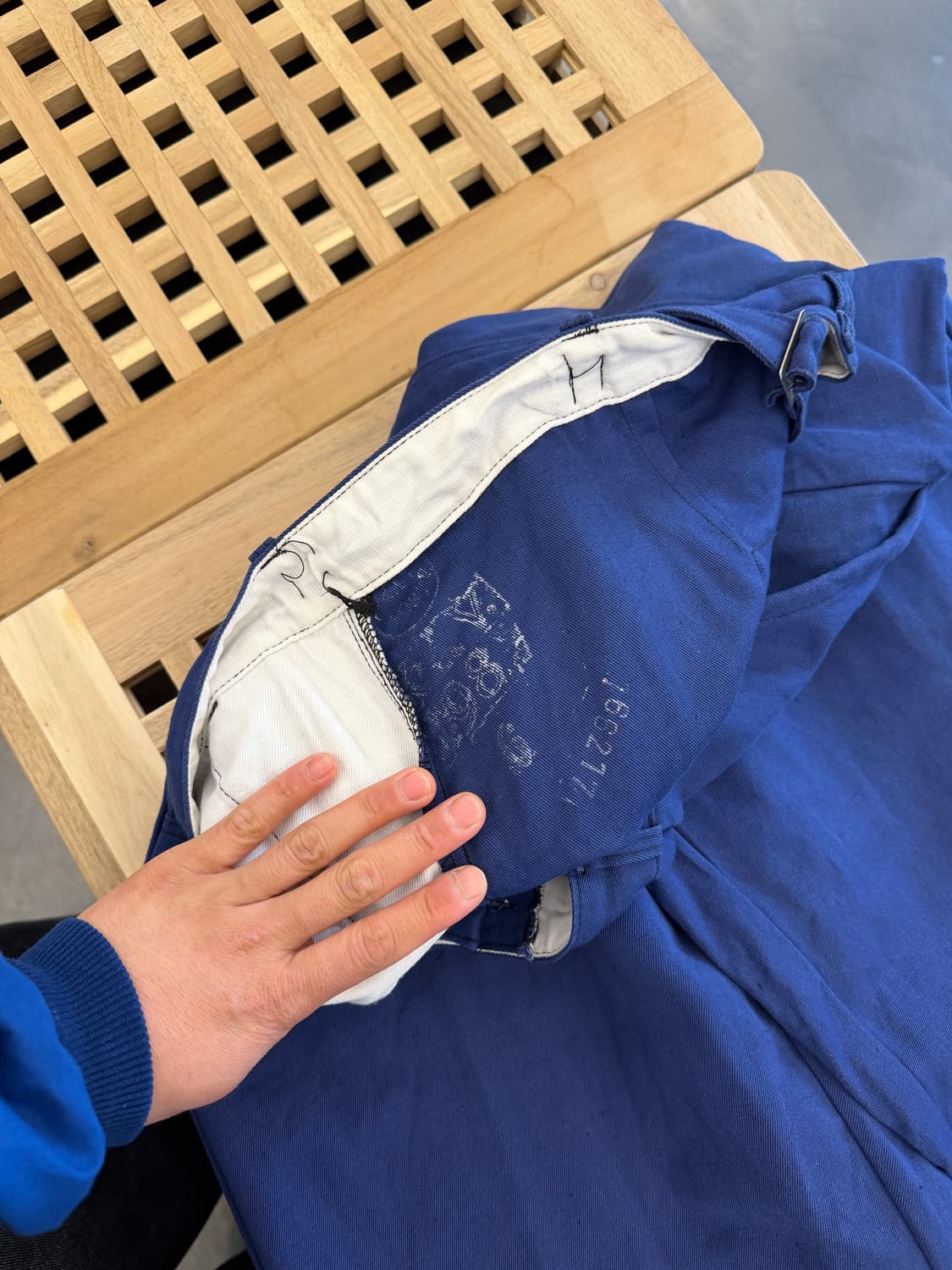 OLD MODEL DOUBLEKNEE FRENCH 더블니 프렌치워크팬츠 상품이미지7