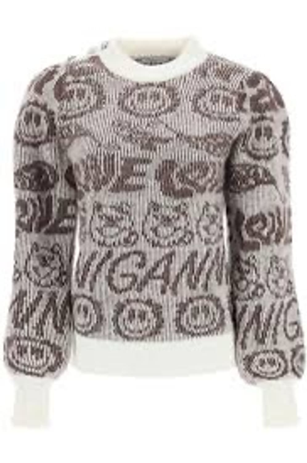 가니 스마일 알파카울 니트 상품이미지2