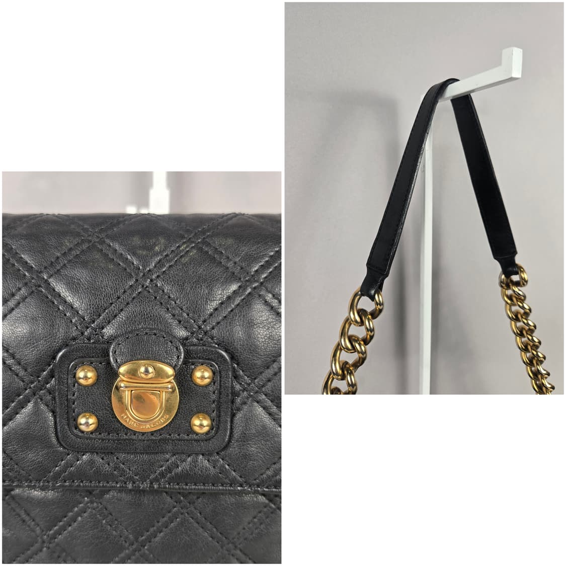 마크제이콥스 램스킨 퀼팅 싱글백 XL 숄더백 가방 정품 상품이미지3