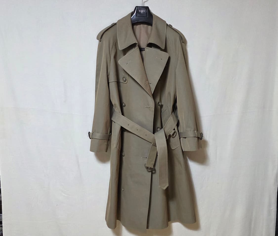 *세일* 벨기에 원단 Piero Chiesa 이탈리아 라인 면 트렌치 상품이미지4