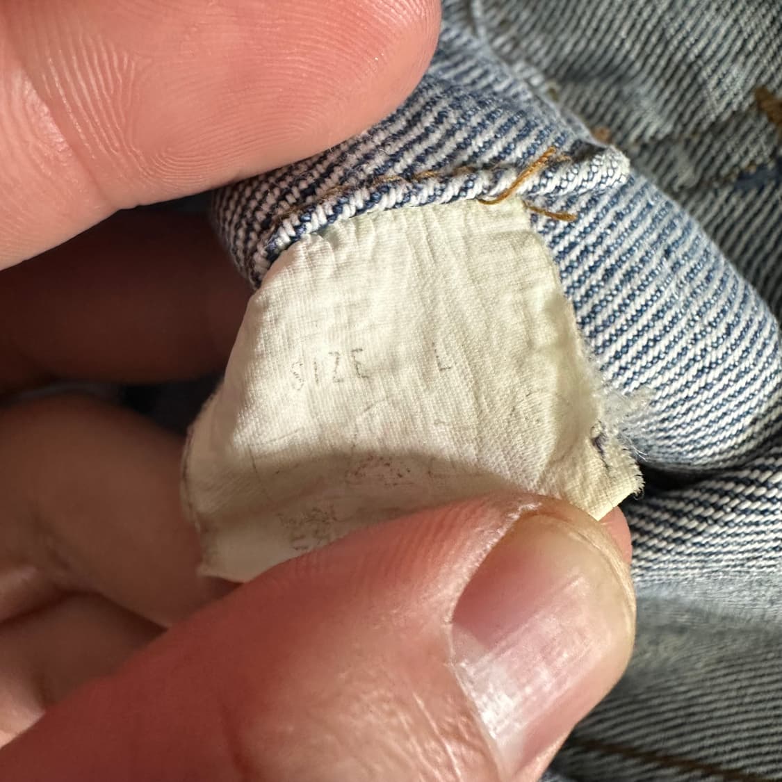 (105추천) 리바이스 오렌지탭 데님 청자켓 70649 상품이미지4