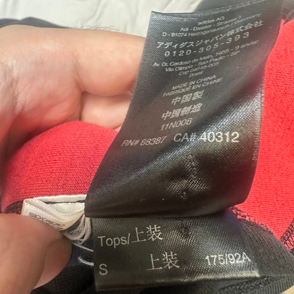 Y-3 빅로고 블랙블루종 S 상품이미지6