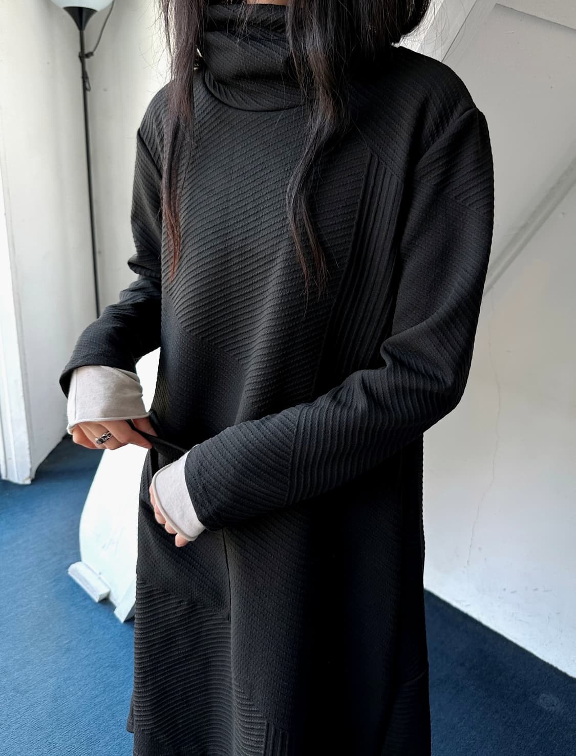 Design panel  highneck onepiece 상품이미지8