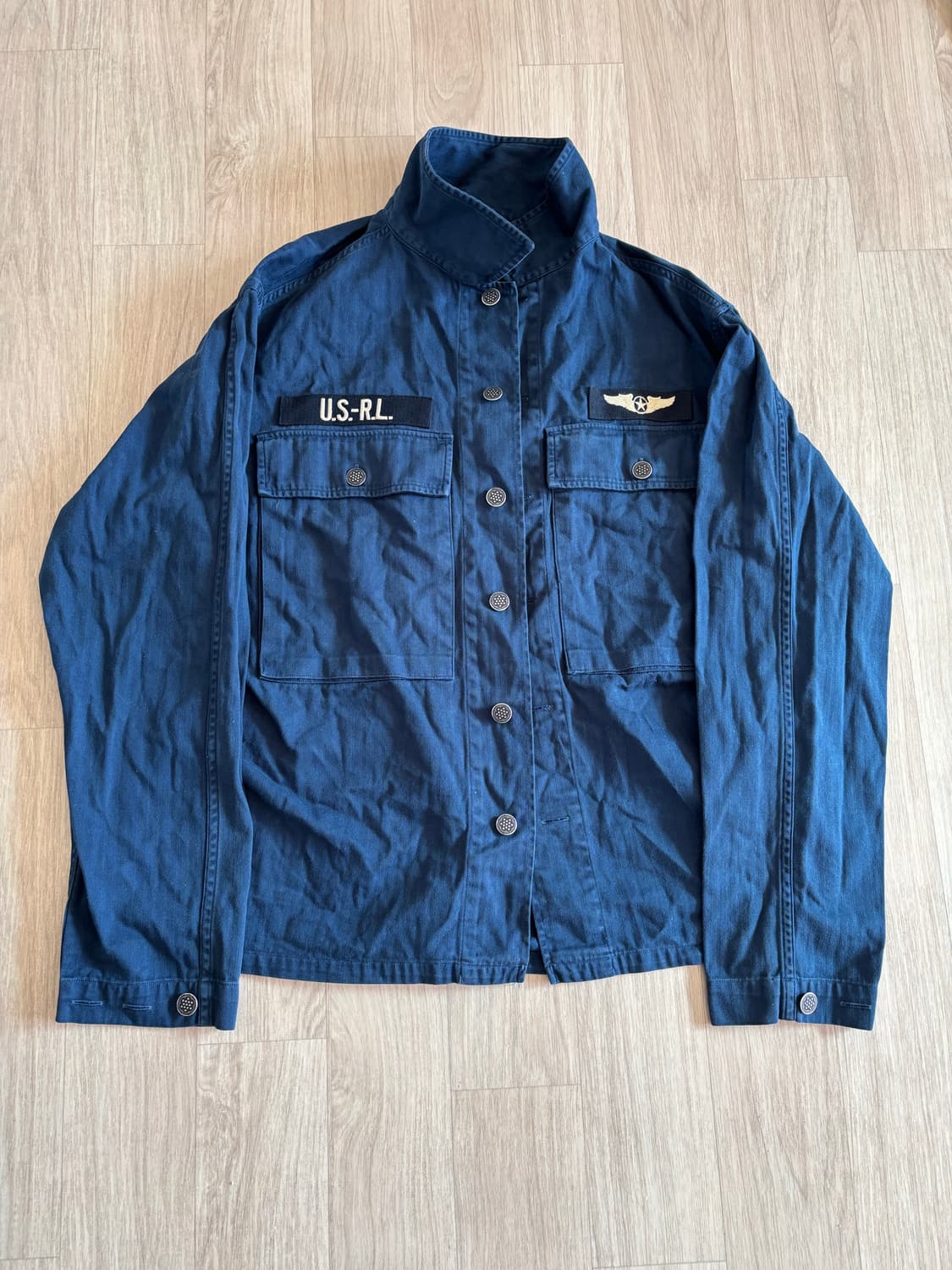 폴로 랄프로렌 hbt navy overshirt 상품이미지3