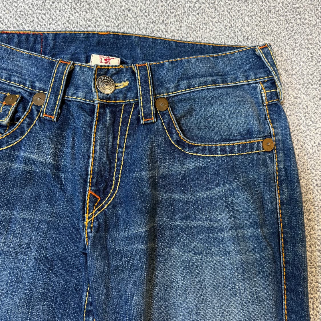 트루릴리젼 트루릴리진 레인보우 조이 데님 32/33 상품이미지6